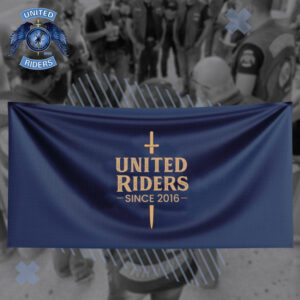 Drapeau"United Riders"