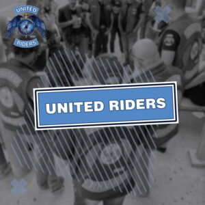 Sticker barette "United Riders"