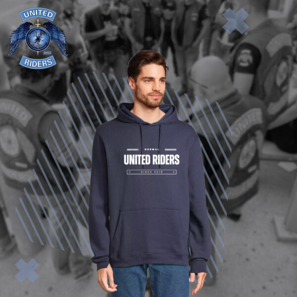 Sweat Unisexe Normal "United Riders" – Image 2