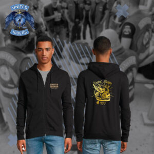 Veste Unisexe Casque Doré "United Riders"