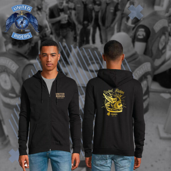 Veste Unisexe Casque Doré "United Riders"