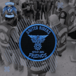 Patch Brodé "United Riders" Friends