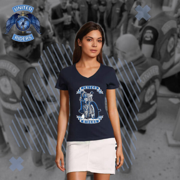 T-shirt Femme Motard "United Riders" – Image 2