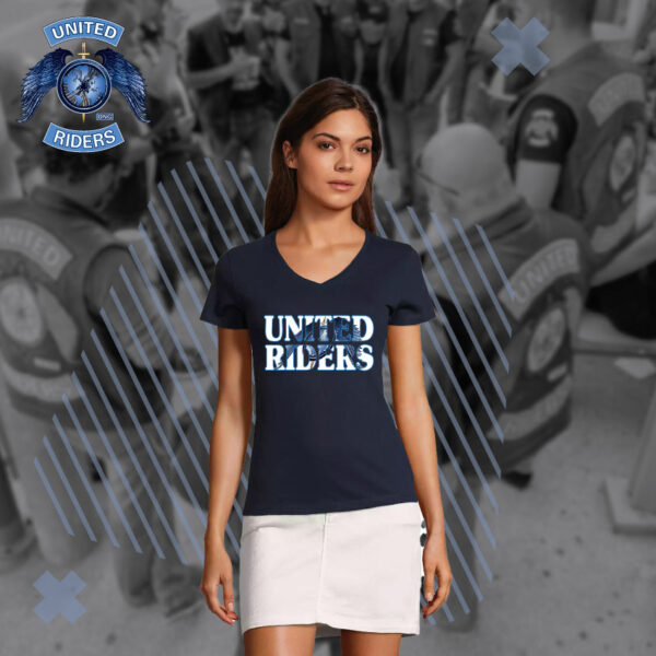 T-shirt Femme Roue "United Riders" – Image 2