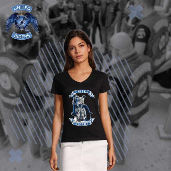 T-shirt Femme Motard "United Riders"