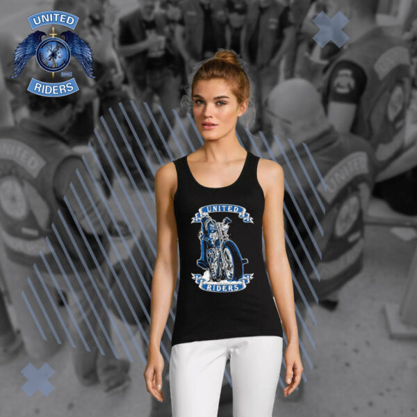 Débardeur Femme Motard "United Riders"