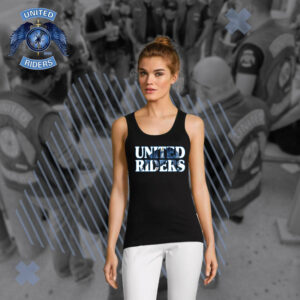 Débardeur Femme Roue "United Riders"