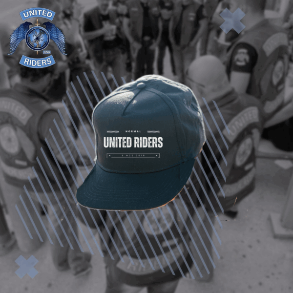 Casquette brodée "United Riders"